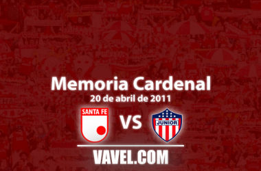 Memoria Cardenal: triunfo de Santa Fe ante Junior en Techo