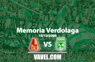 Memoria 'verdolaga': por cuadrangulares,
Nacional derrotó a Tolima 4-3 en Ibagué