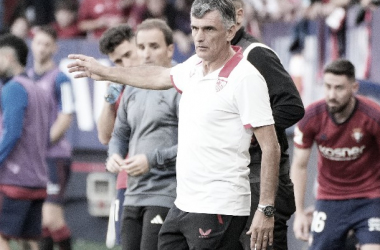 José Luis Mendilibar. Fuente: @SevillaFC
