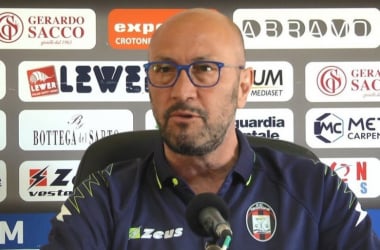 Crotone, Zenga in conferenza: &quot;In ritiro per essere più concentrati sulla gara di domani&quot;