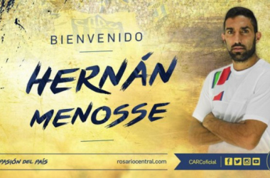 Menosse, nuevo jugador &quot;canalla&quot;