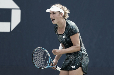 Mertens faz grande jogo contra Strycova e vai à quarta rodada do US Open