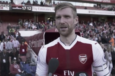 Mertesacker: “Me he sentido bastante bien”