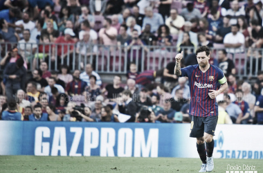 Leo Messi: "Lo importante era ganar para ser primeros y lo hemos conseguido"