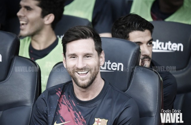 Messi vuelve a entrenarse con el grupo