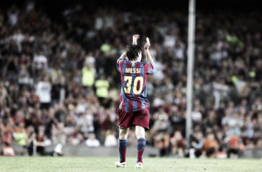 Messi vuelve a parvulario