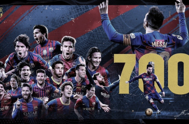 Dia histórico! Messi completa 700 jogos pelo Barcelona