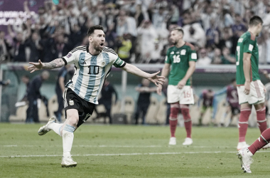 Lionel Messi vs México, Foto: Ariel Schalit
