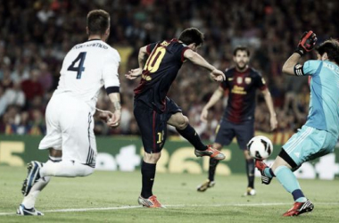 Messi apunta a Casillas
