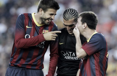 Messi y Piqué, candidatos a entrar en el once ideal de la UEFA