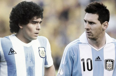 Messi &quot;se hartó&quot; de Maradona