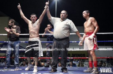 Emocionante noche de box en Culiácan