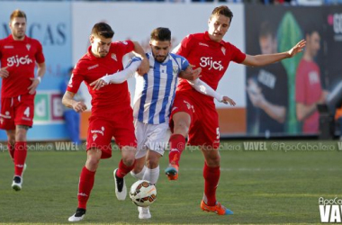 El Leganés hace sufrir al Sporting