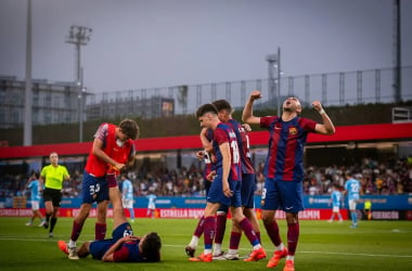 El Barça Atlètic, a un paso de Segunda División