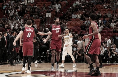 Momentazo NBA: los Heat se imponen a los Nuggets tras dos prórrogas