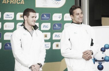 Chad le Clos y Cameron van der Burgh lideran la lista de Sudáfrica