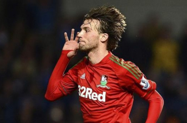 Michu debuta en una convocatoria por la lesión de Villa