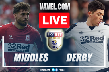 Goals and Highlights of Middlesbrough 4-1 Derby County on Championship