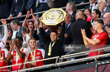 Arsenal manager Mikel Arteta pleased with Gunners' 'resilience and determination' after Community Shield win over Man City