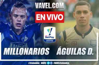 Resumen y goles: Millonarios 2-2 Águilas Doradas en la fecha 9 por Liga BetPlay 2023-I