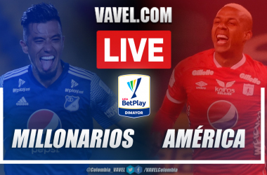 Resumen Millonarios vs América (0-0) en los cuartos de final (vuelta) por Liga BetPlay 2021-I