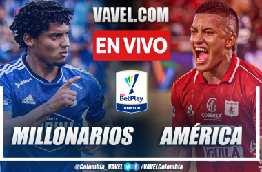 Millonarios vs América EN VIVO hoy (0-0)