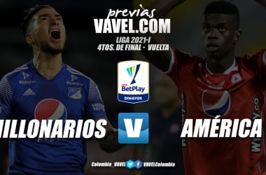 Previa Millonarios vs América de Cali: definición del primer semifinalista de la Liga 2021-I