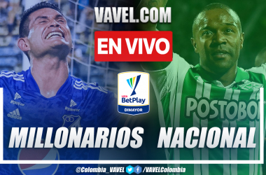 Resumen y goles: Millonarios 0-2 Nacional en la fecha 3 por Liga BetPlay 2022-I