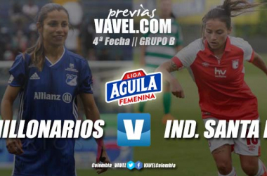 Previa Millonarios vs Santa Fe: por la revancha en el clásico femenino