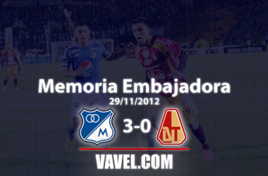 Memoria Embajadora, Millonarios vs Deportes Tolima: una goleada acercaba a la anhelada estrella 14&nbsp;