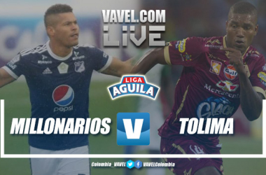 Resultado Millonarios vs Tolima por la Liga Águila 2018-II (1-1)