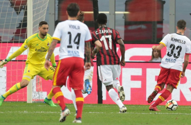 Serie A - Crollo Milan a San Siro, Iemmello regala al Benevento una notte di gloria (0-1)