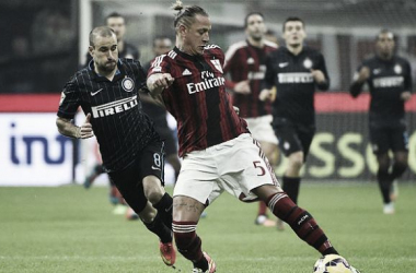 AC Milan 1-1 Inter: Obi cancels out Ménez's first half volley
