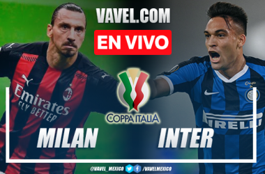 Goles y resumen del AC Milán 0-0 Inter en Copa Italiana 2022