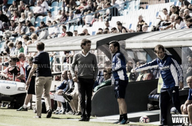 Luis Milla, destituido como técnico del Real Zaragoza