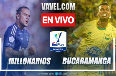 Millonarios vs Bucaramanga EN VIVO hoy, superioridades compartidas (0-0)