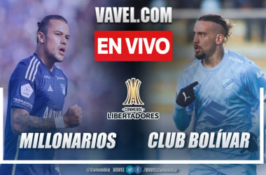 Millonarios vs Bolívar EN VIVO y cómo ver transmisión TV online en Copa Libertadores