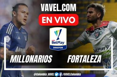 Resumen y goles: Millonarios 2-1 Fortaleza en la fecha 14 por Liga BetPlay 2024-II