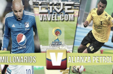 Resultado Millonarios 1-0 Alianza Petrolera  en Liga Colombia (1-0)