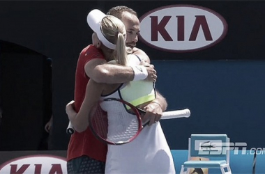 Vesnina y Soares dan la campanada en el dobles mixto