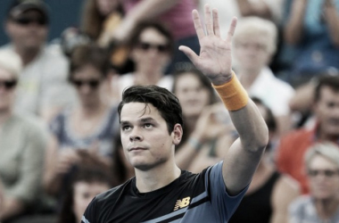 Raonic baja de la nube a Pouille