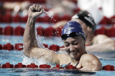 Mireia Belmonte, plata con récord incluido en la Copa del Mundo