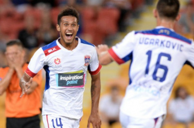 Patinazo de Brisbane Roar ante Newcastle Jets