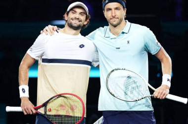 Vacherot avait vaincu une seconde fois son cousin. (AFP)