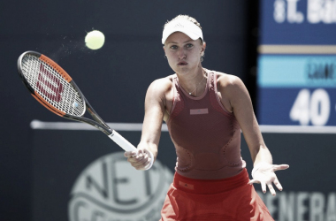 Mladenovic vence primeiro set e conta com desistência de Goerges para seguir em Cincinnati