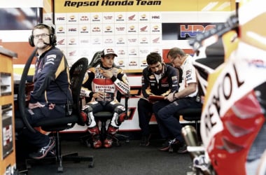 Marc Márquez: &quot;Hoy me ha tocado arriesgar&quot;