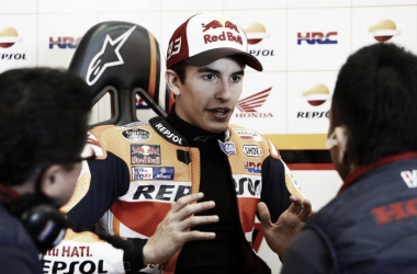 Marc Marquez: &quot;Me he encontrado bastante cómodo con los neumáticos de lluvia&quot;