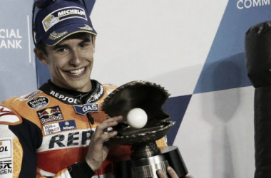 Marc Márquez: &quot;La temporada acaba de arrancar y lo ha hecho con un resultado positivo&quot;