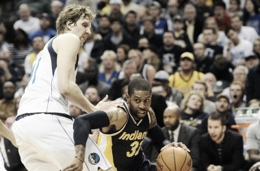 Indiana impone su juego colectivo ante un solitario Dirk Nowitzki