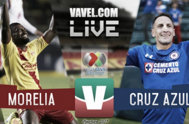 Resultado y goles del Monarcas 1-2 Cruz Azul de la Liga MX 2017